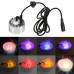 12 LED Colorful Light Ultrasonic Mist Maker Fogger Water Fountain Pond Decor GL   162945247965